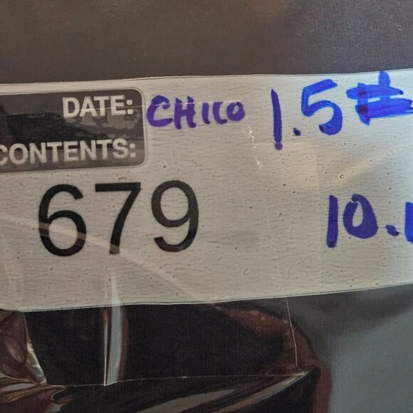 Chicos Navy Blue Cowl Neck Long Sleeve Top Ruched Sleeves Side Slits Size XL Lyo - Picture 9 of 9